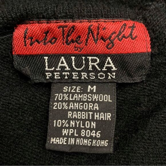 Into the Night by Laura Peterson Lambswool Blend Beaded Neckline Sweater - Picture 11 of 13